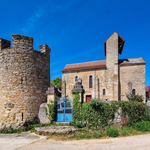 Figeac : Visite de l'église Saint-Hilaire de Salvezou et de son hameau