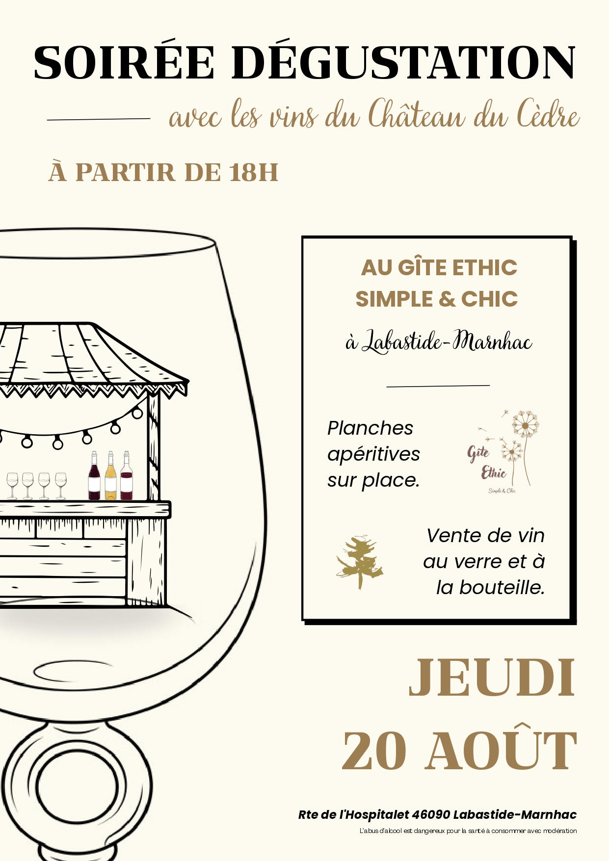 Figeac : Soirée dégustation à l'épicerie éthic Simple & Chic