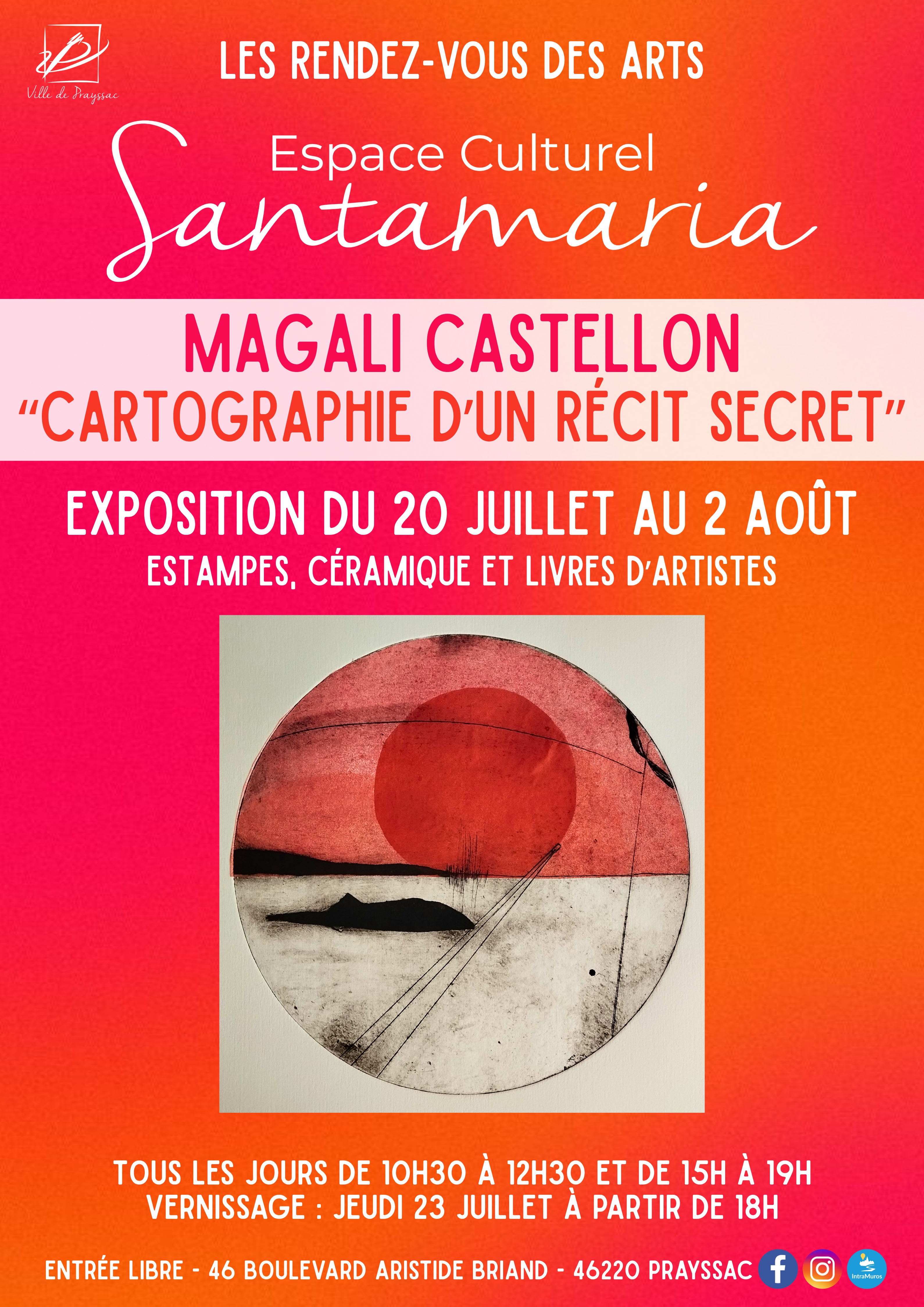 Exposition à Santamaria : Magali Castellon 