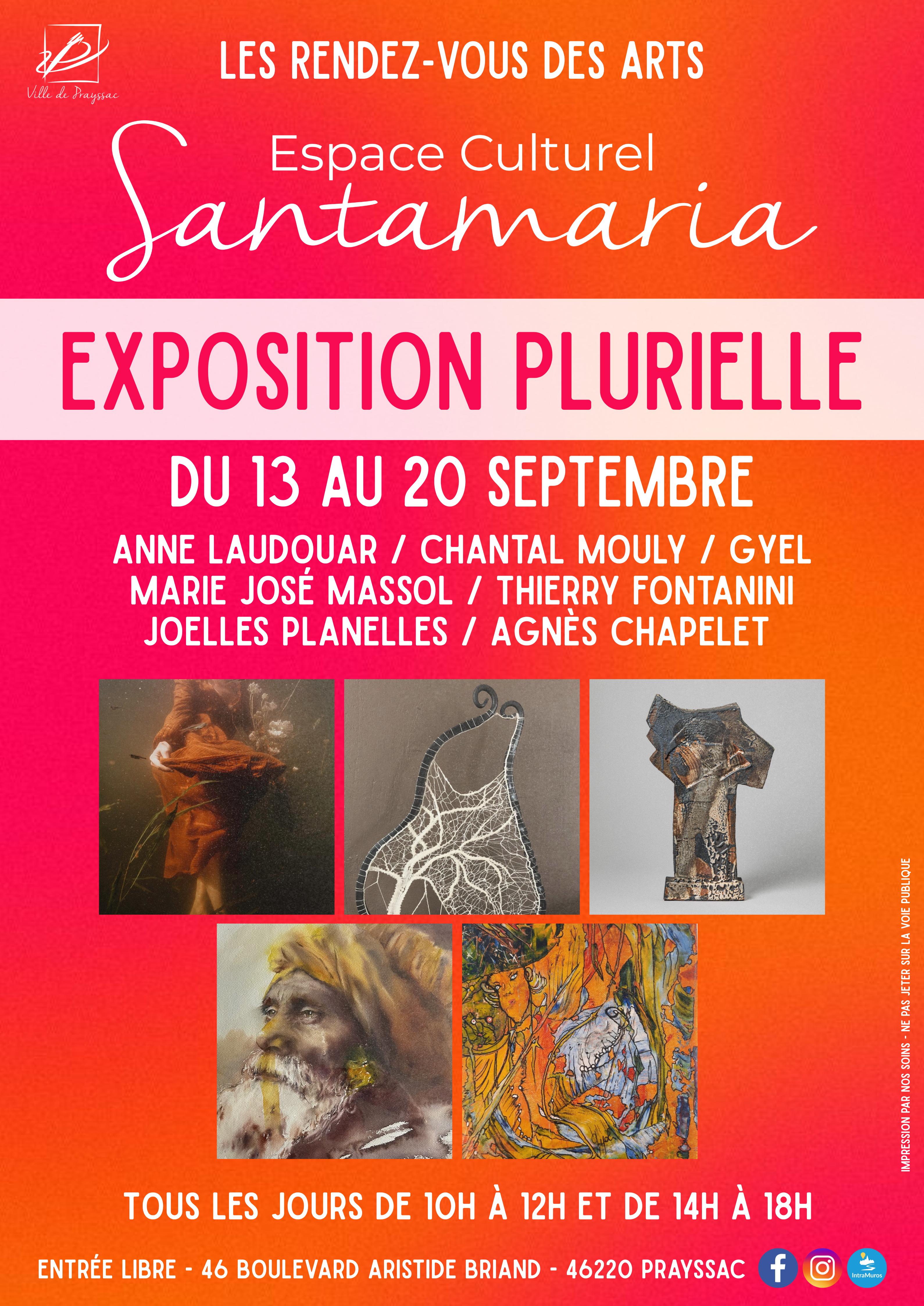 Figeac : Exposition à Santamaria: Exposition plurielle