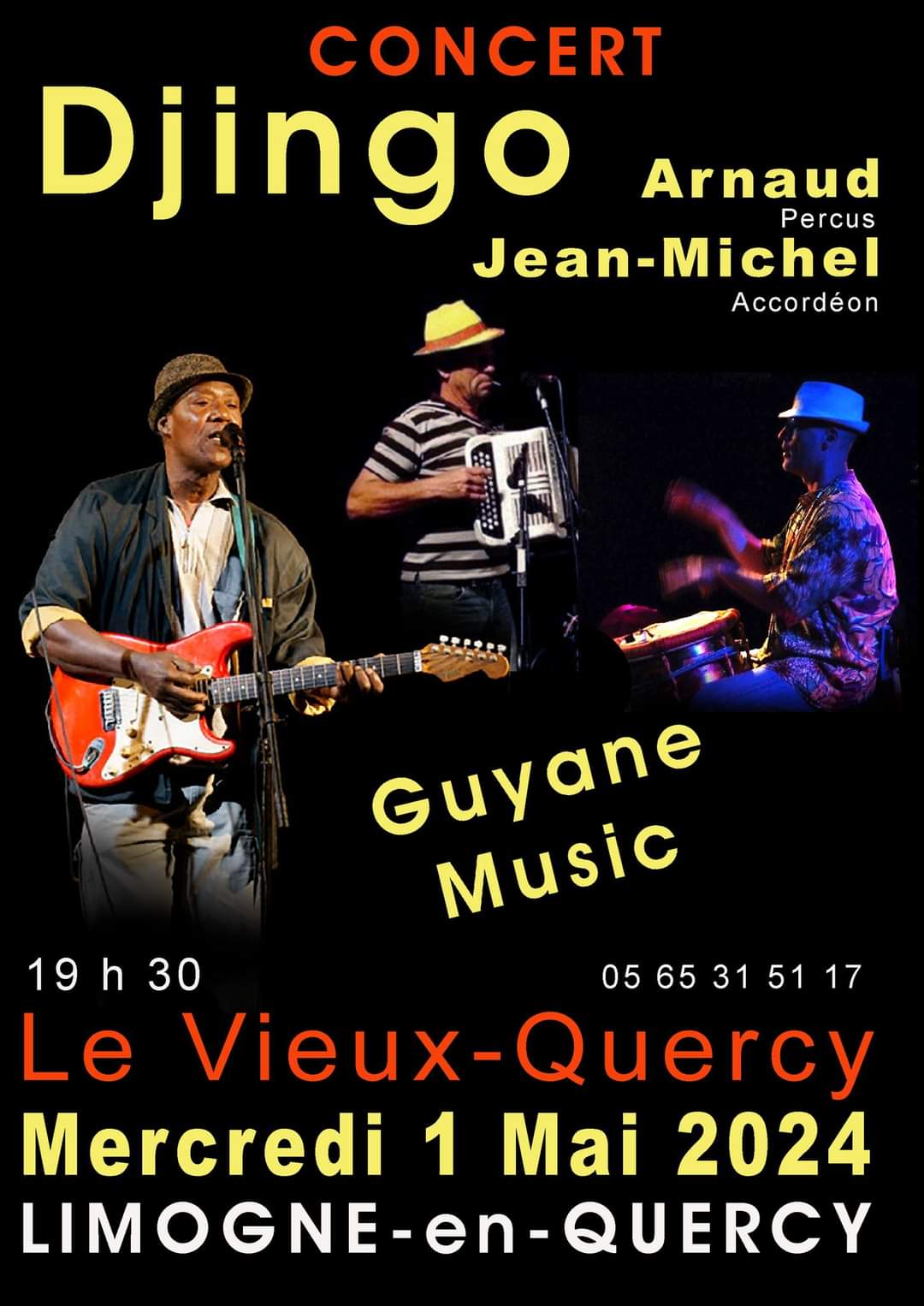 Figeac : Concert au Vieux Quercy: Djingo