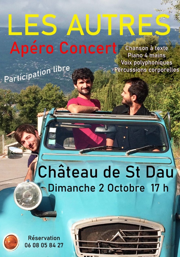 Figeac : Apéro Concert au Château de Saint Dau : 