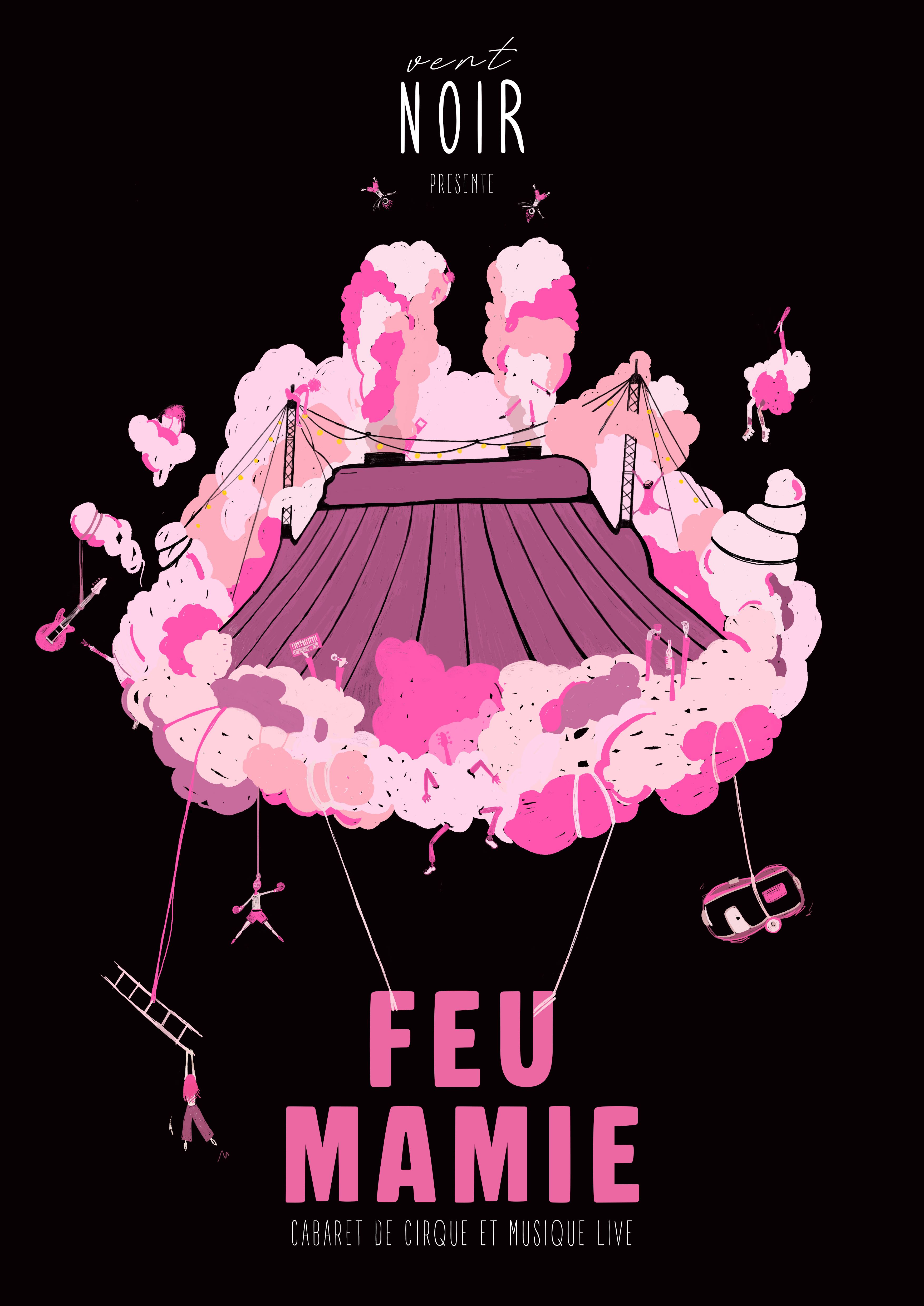 Figeac : Cabaret de cirque et musique live : 