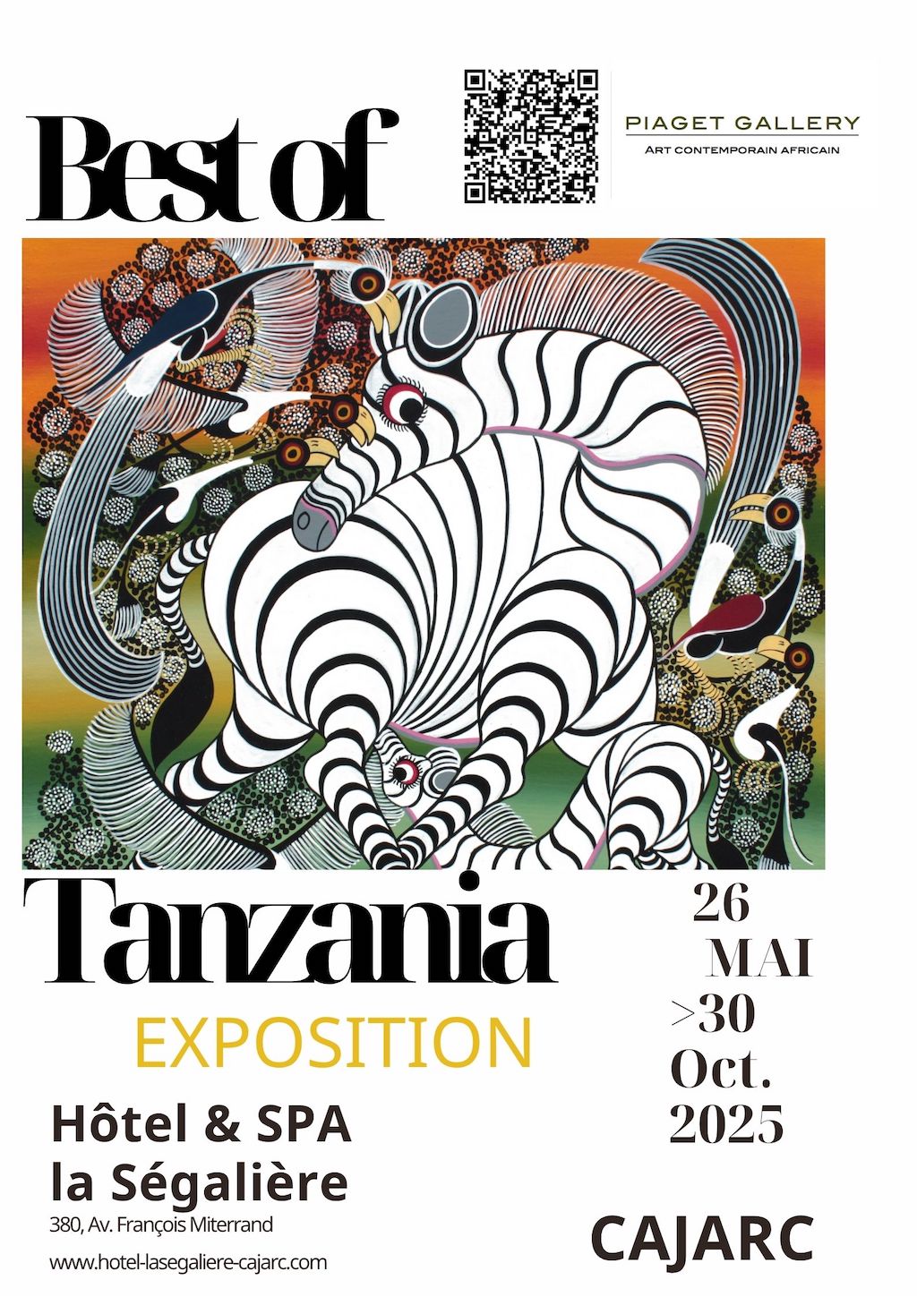Figeac : Exposition Best of Tanzania la Ségalière à Cajarc
