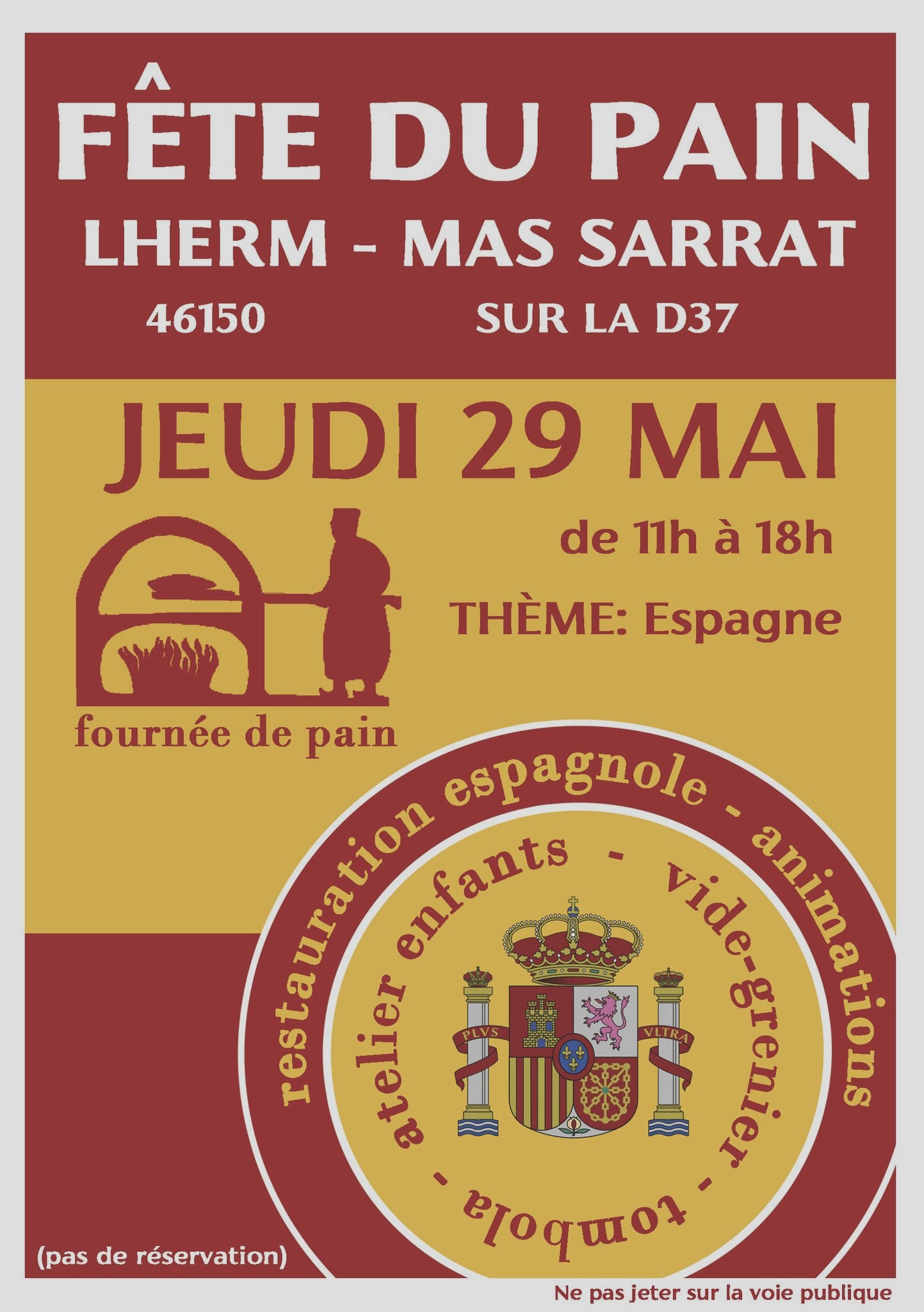 Figeac : Fête du pain à Lherm