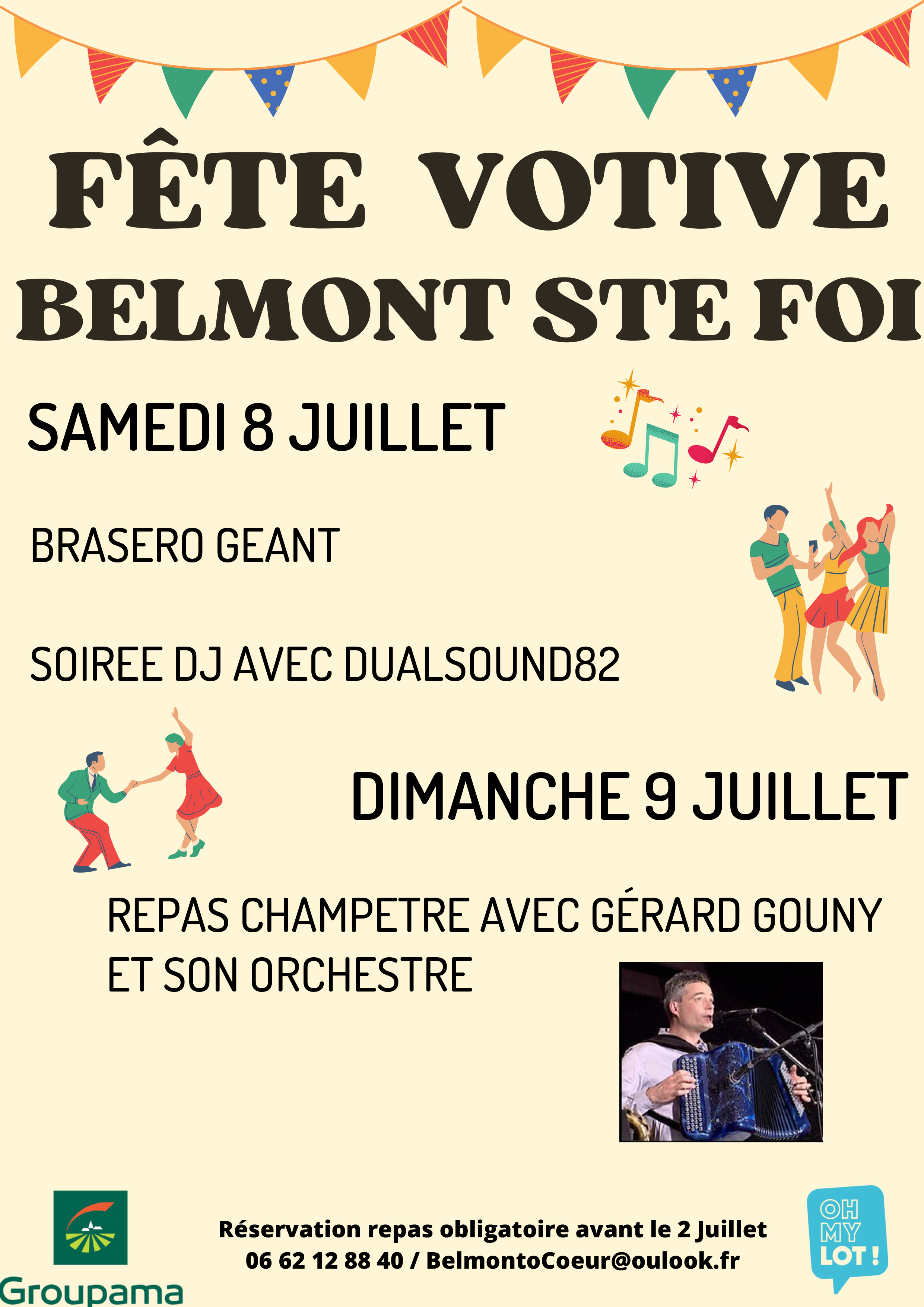 Figeac : Fête votive de Belmont Sainte-Foi