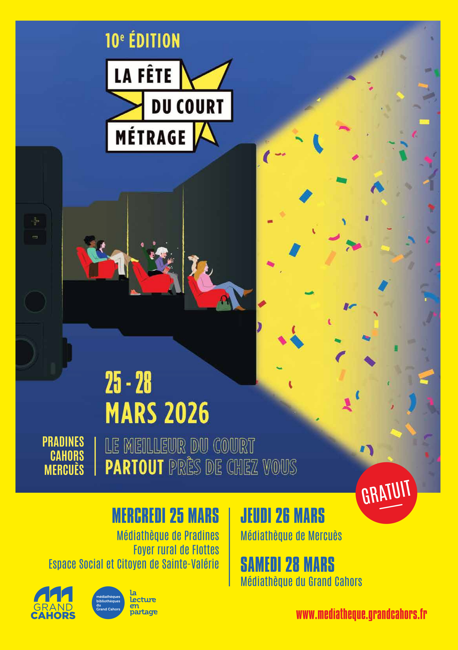 Figeac : La Fête du Court Métrage à Cahors