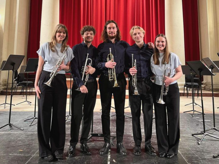 Figeac : Festival Ferrandou Musique : Five by 5 trumpets, quintette à cuivres