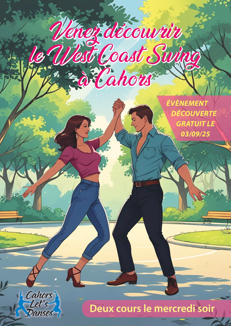Figeac : Venez découvrir le West Coast Swing à Cahors