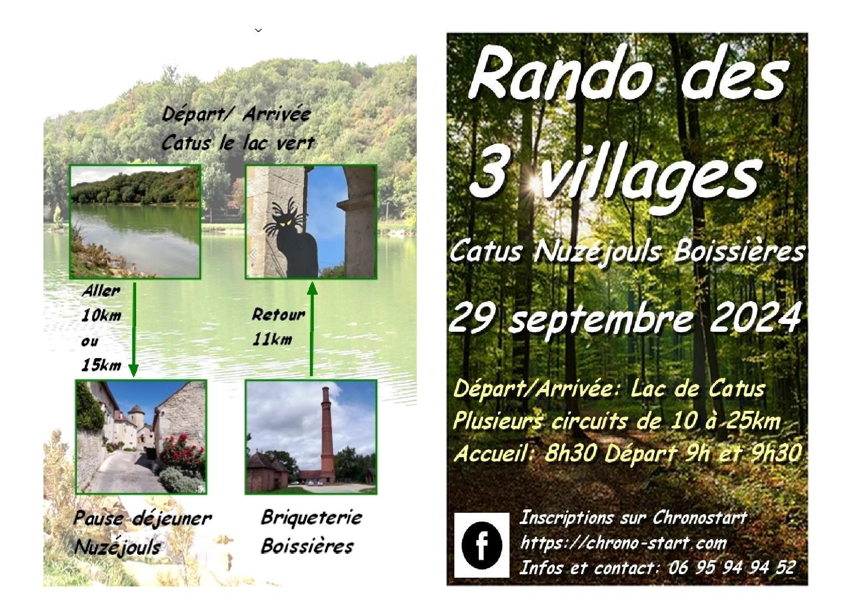 Figeac : La Rando des 3 Villages
