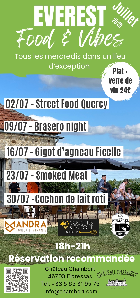 Figeac : Food & Vibes à l'Everest