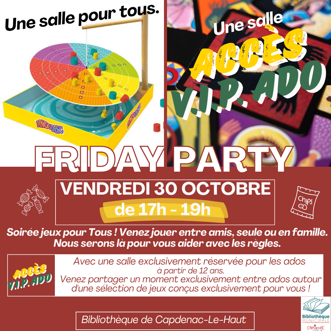 Figeac : Friday Party à Capdenac