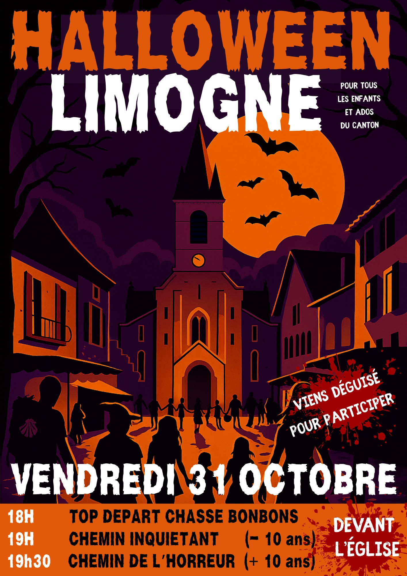 Figeac : Halloween à Limogne