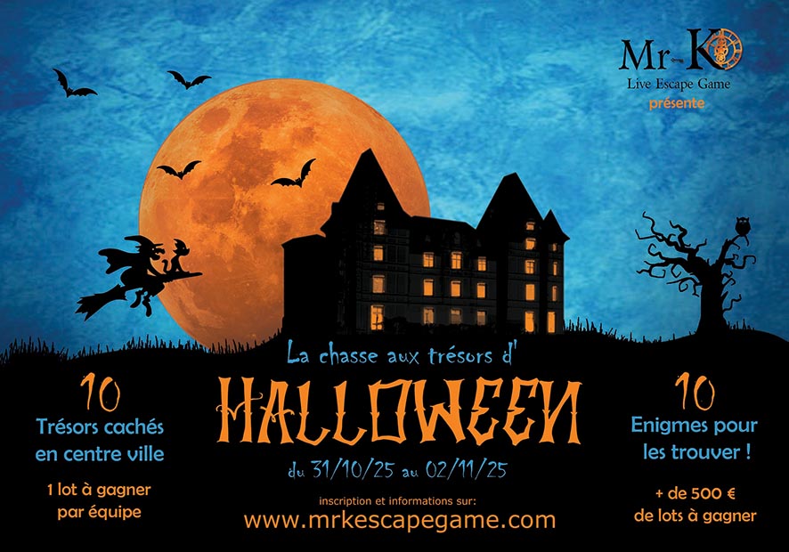 Chasse aux Trésors d'Halloween