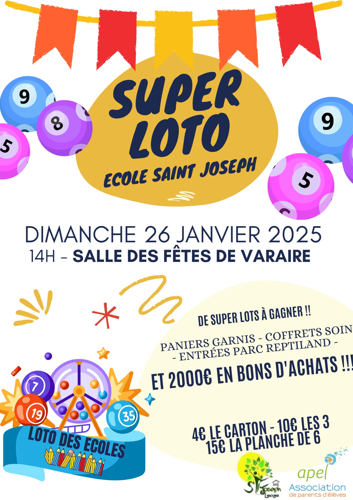 Figeac : Loto à Varaire