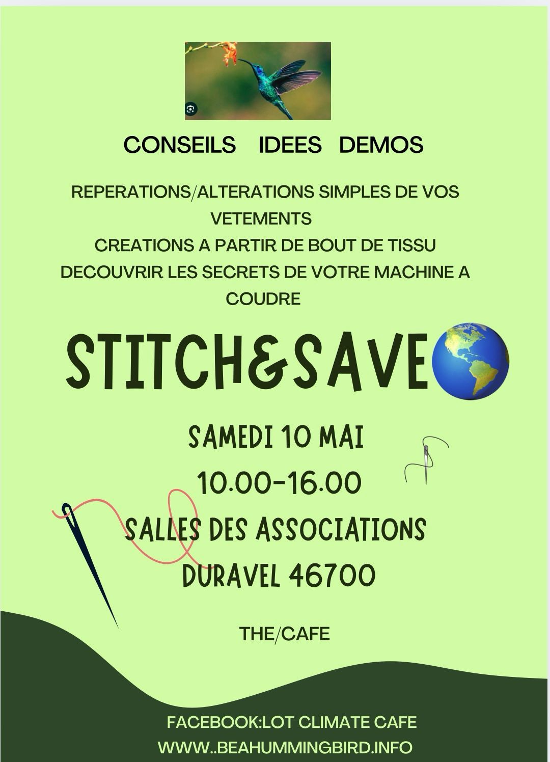 Figeac : Atelier couture upcycling