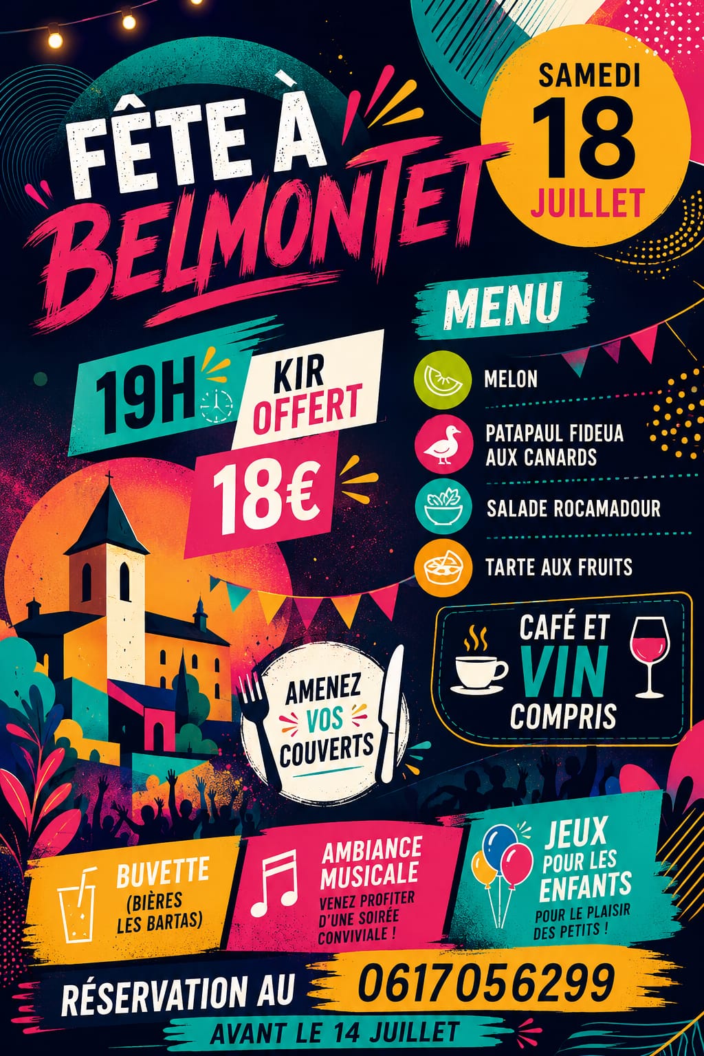 Figeac : Fête à Belmontet
