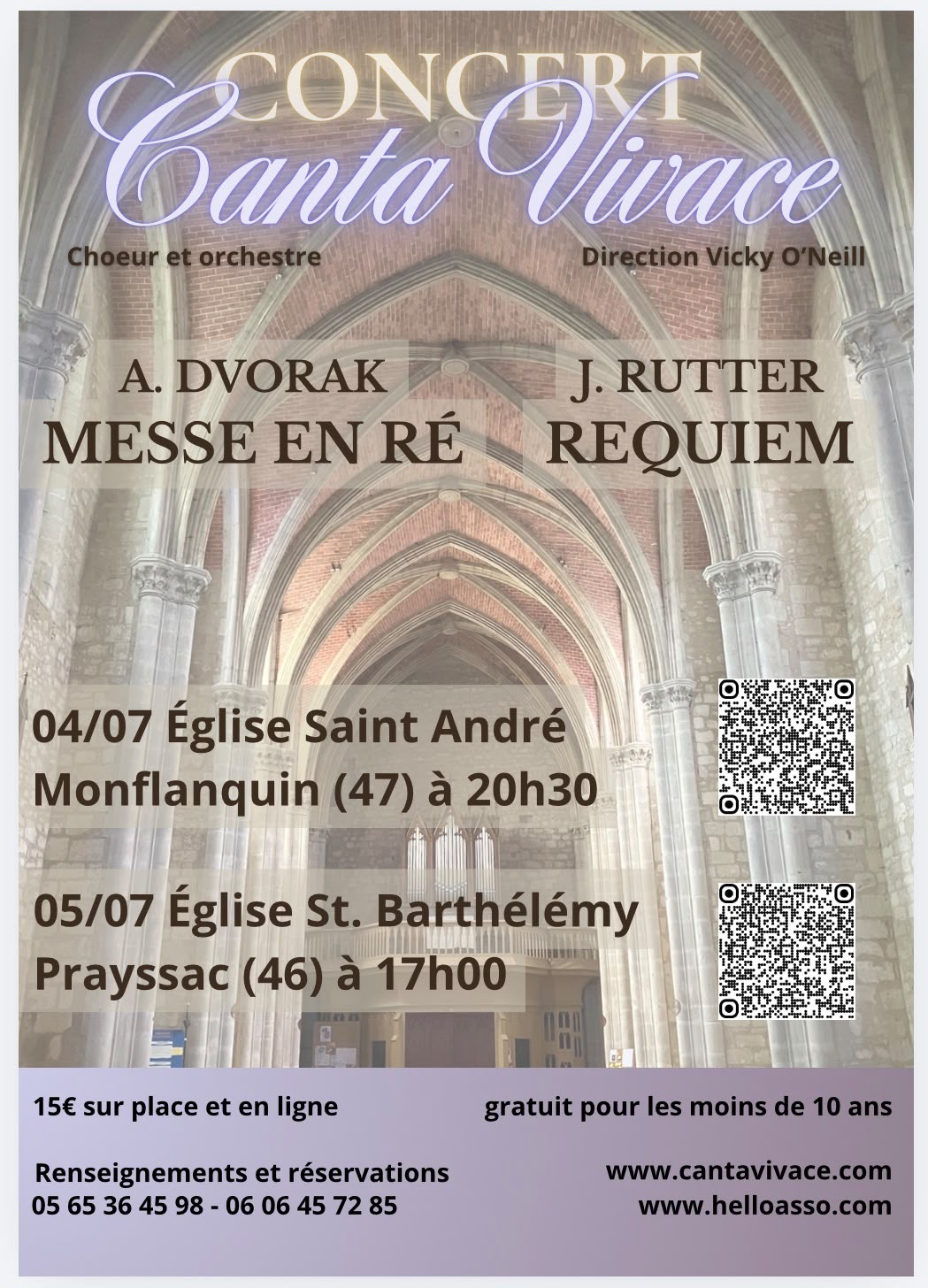 Figeac : Concert Canta Vivace