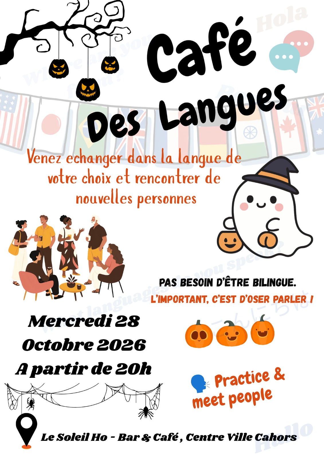 Figeac : Café des Langues CAHORS