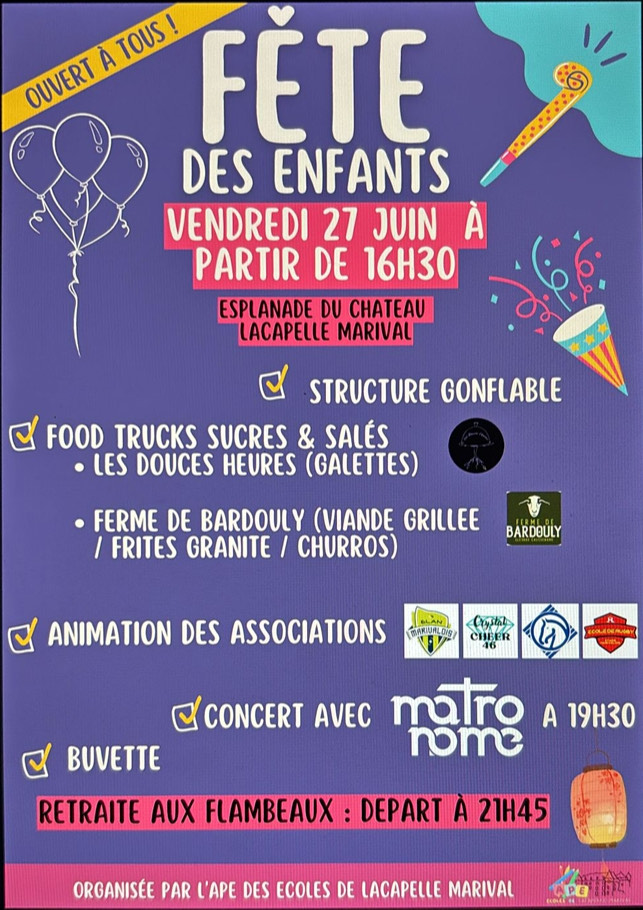 Figeac : Fête des Enfants