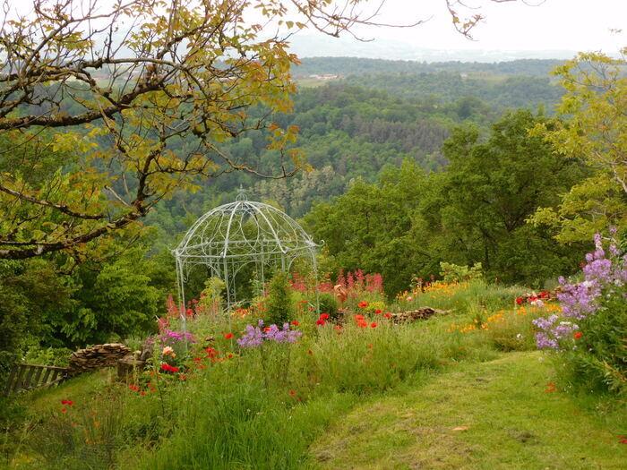 Figeac : Rendez-vous aux Jardins - le jardin perché à Teyssieu