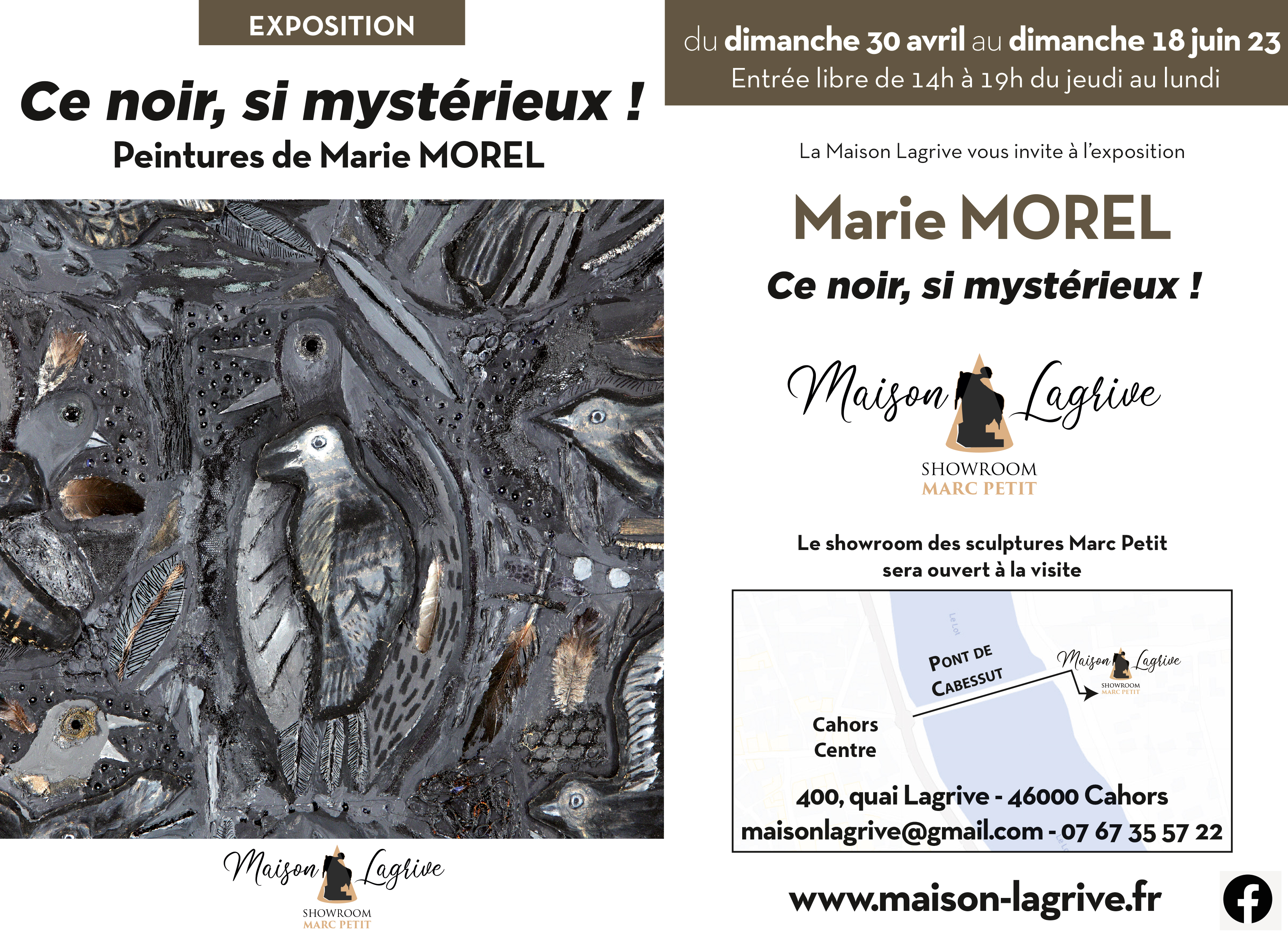 Figeac : Festival Cahors Juin Jardins 2023: Exposition de Marie Morel à la Maison Lagrive