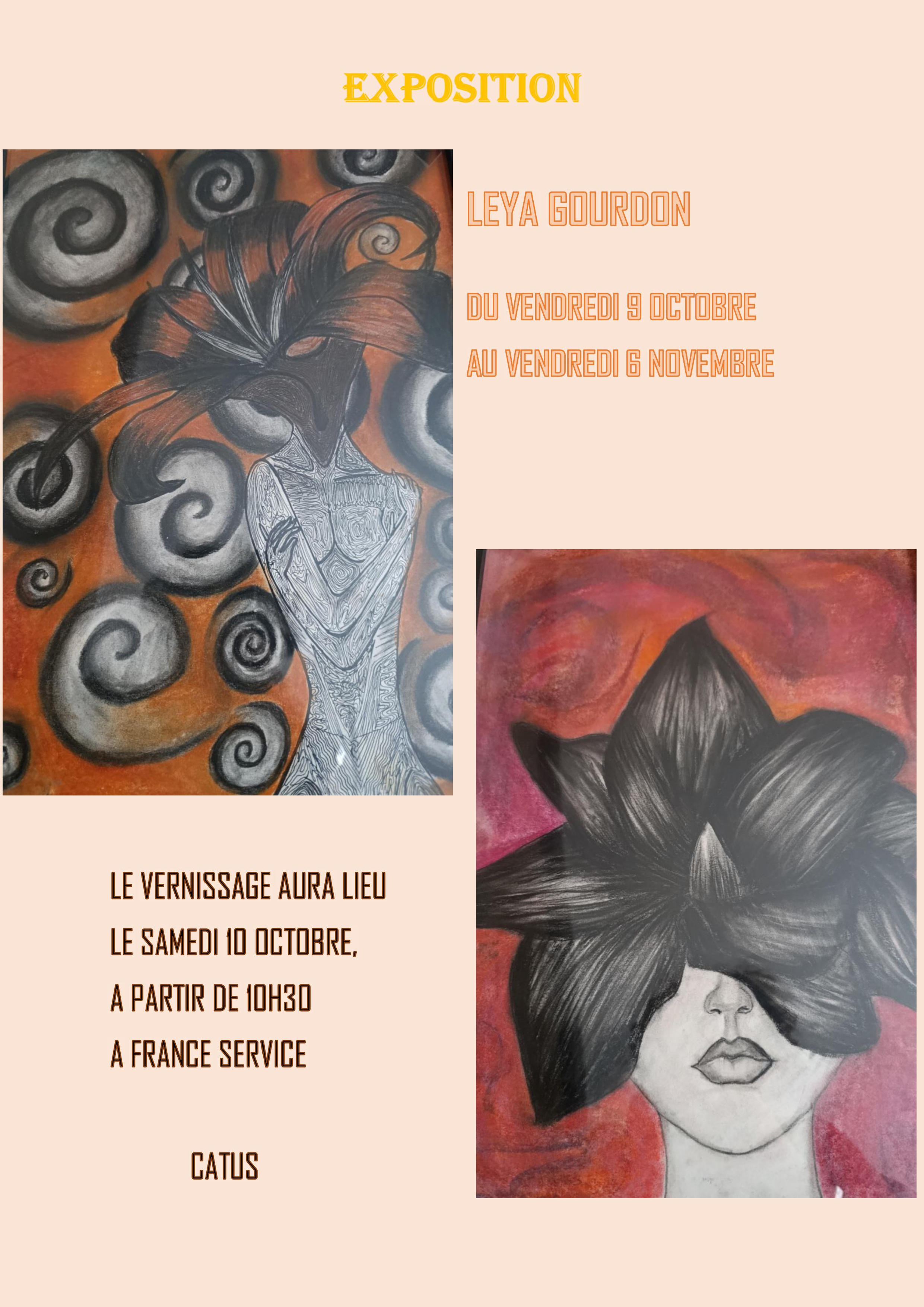 Figeac : Exposition des œuvres de Leya Gourdon