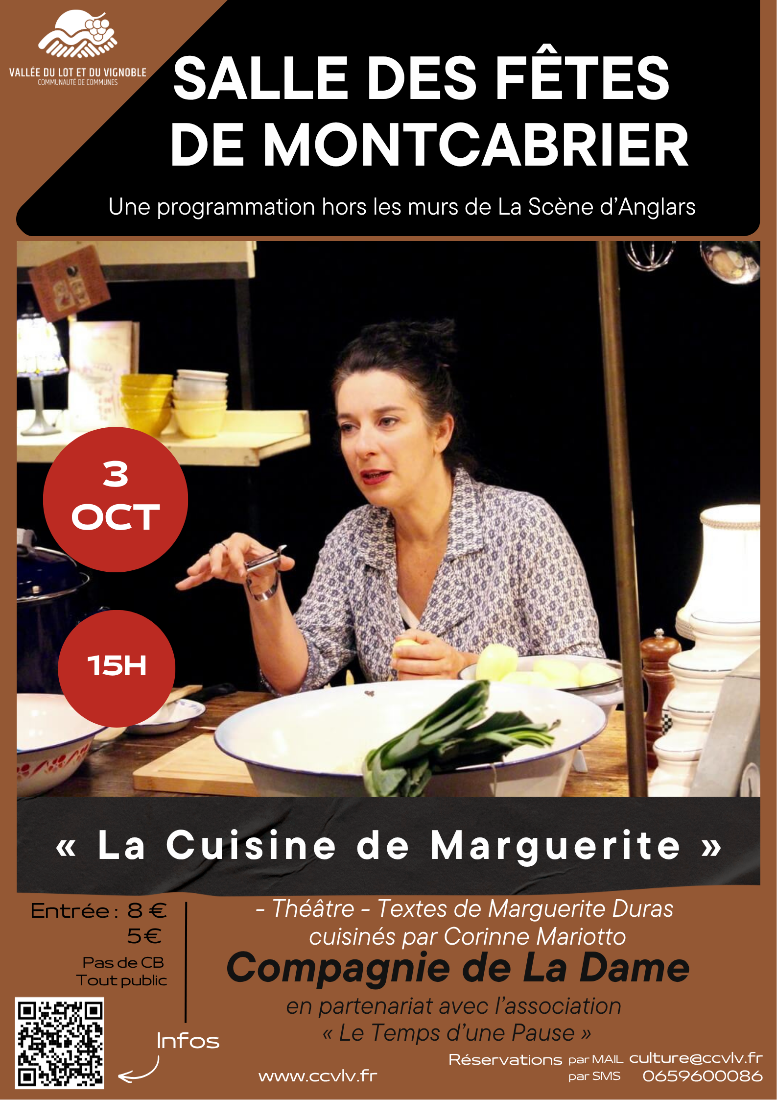Figeac : Théâtre : La Cuisine de Marguerite