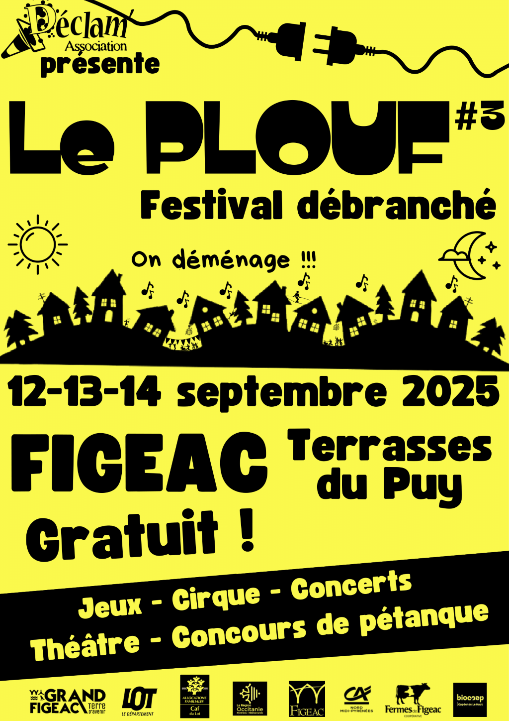 Figeac : Le Plouf #3  Festival Débranché à Figeac