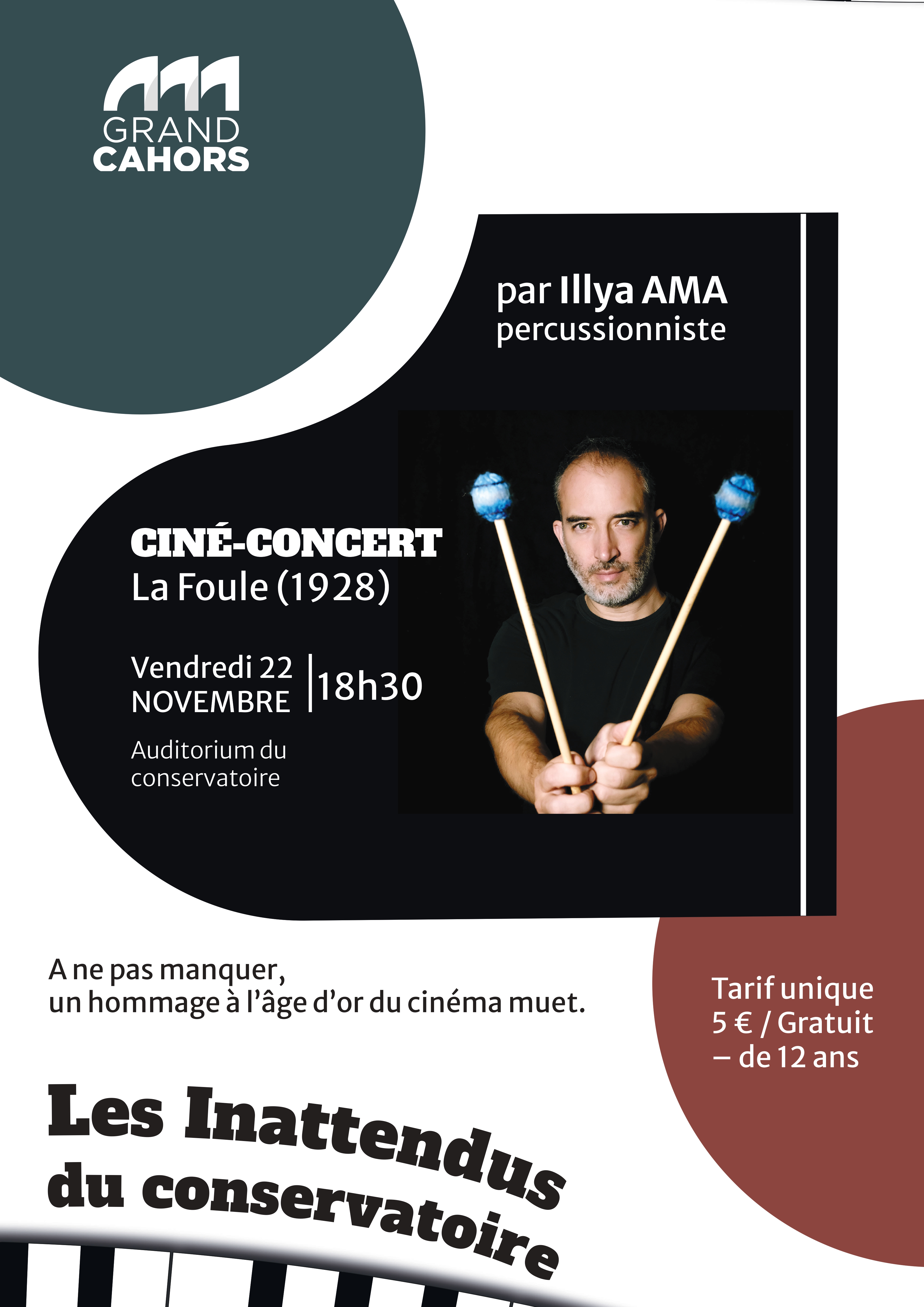 Ciné-concert à l'auditorium : 