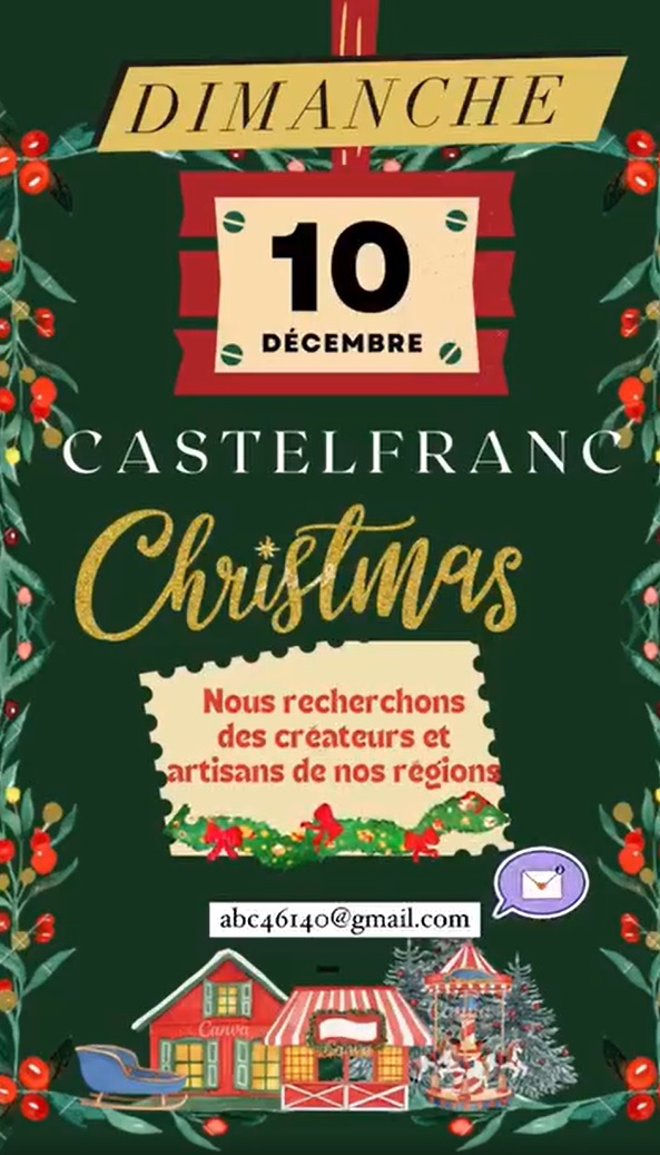 Figeac : Marché de Noël à Castelfranc