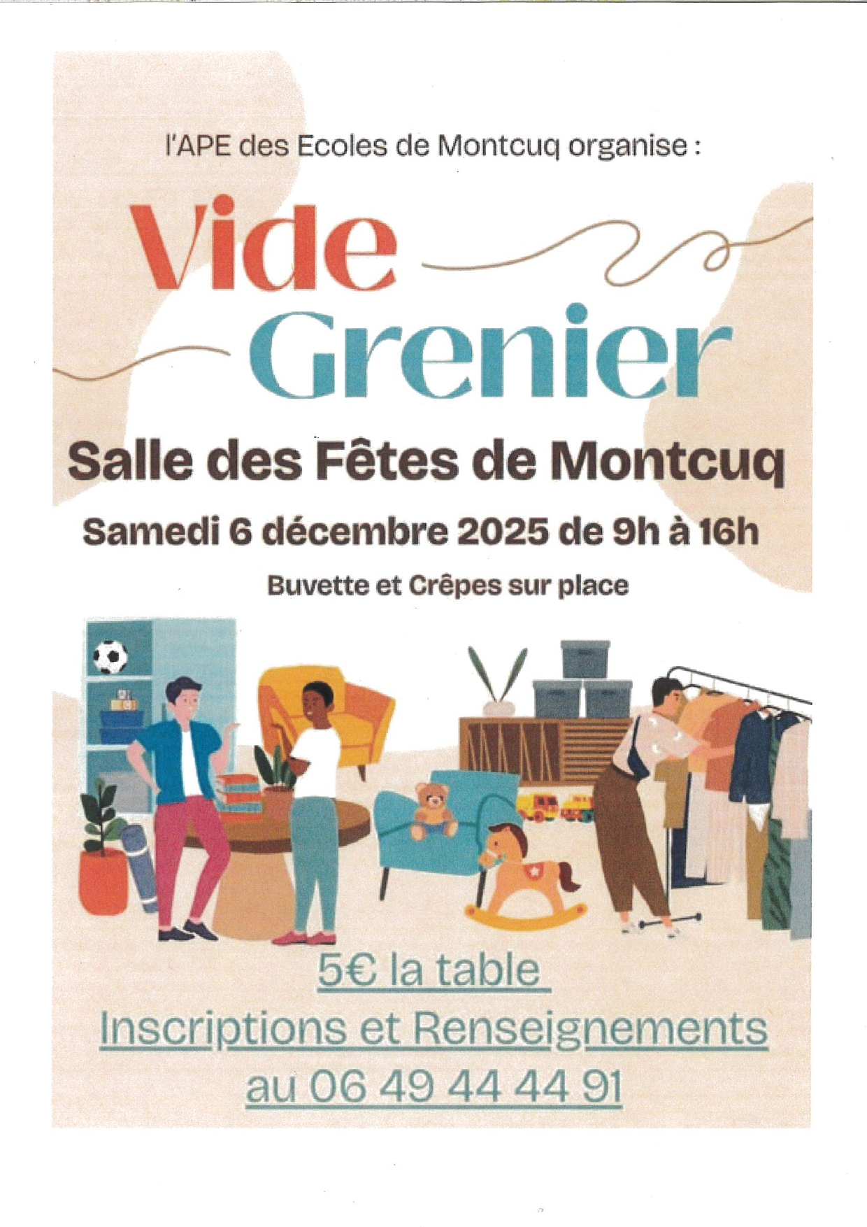 Figeac : Vide-grenier à Montcuq