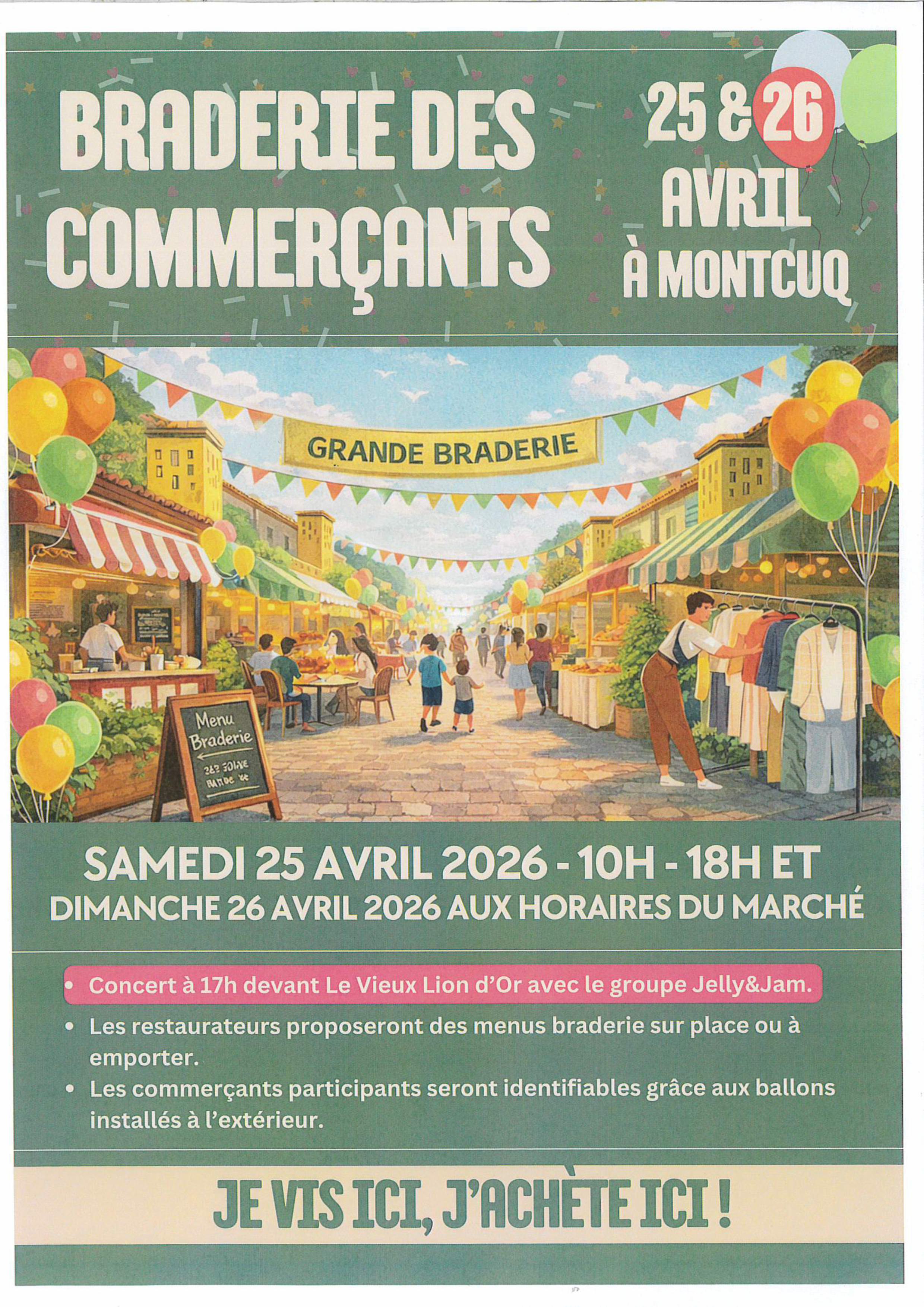 Braderie des commerçants