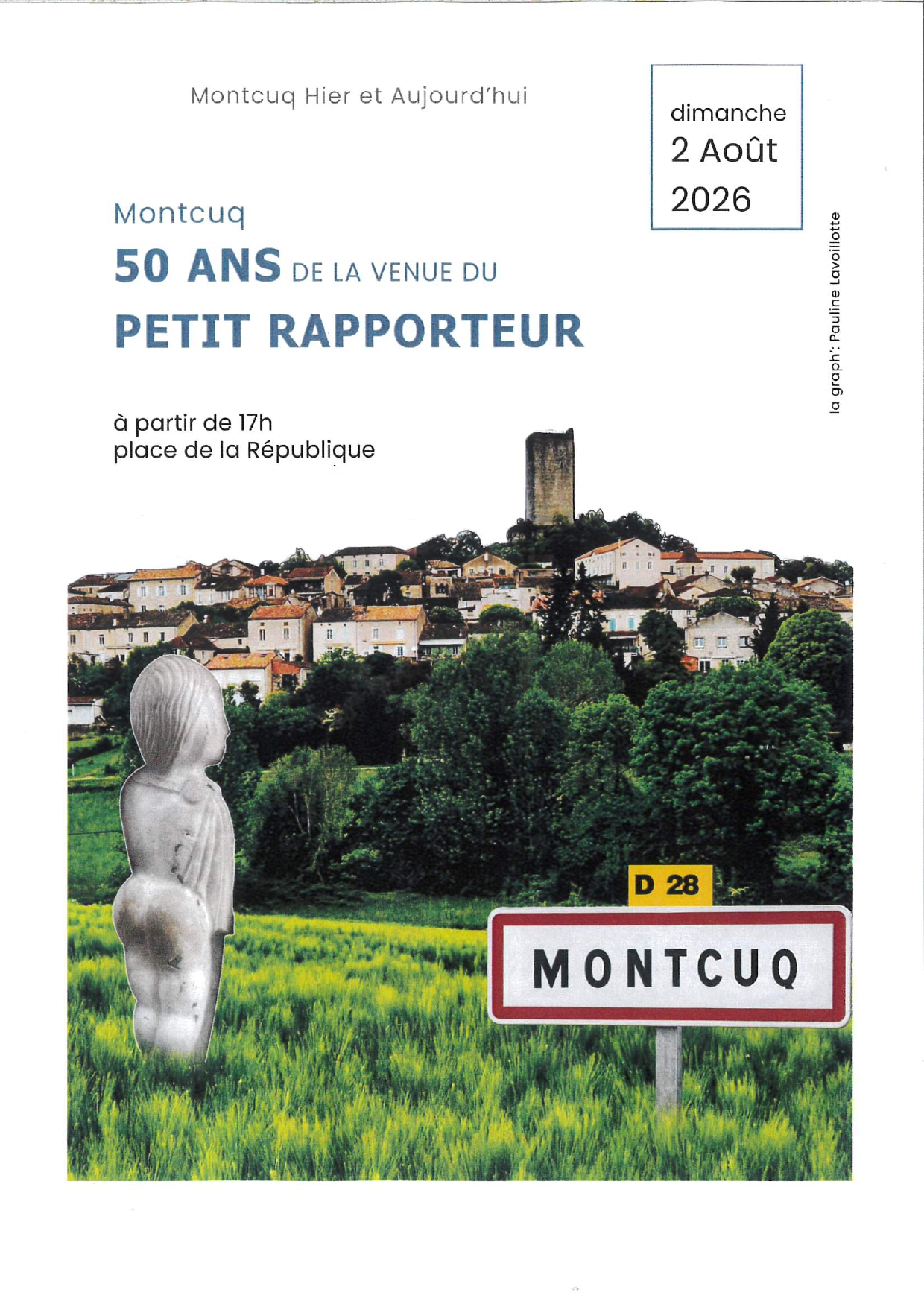 Figeac : Anniversaire des 50 ans de la venu du petit rapporteur à Montcuq