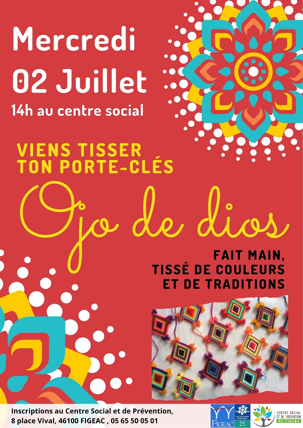 Figeac : Atelier tradition mexicaine des Ojos de Dios !