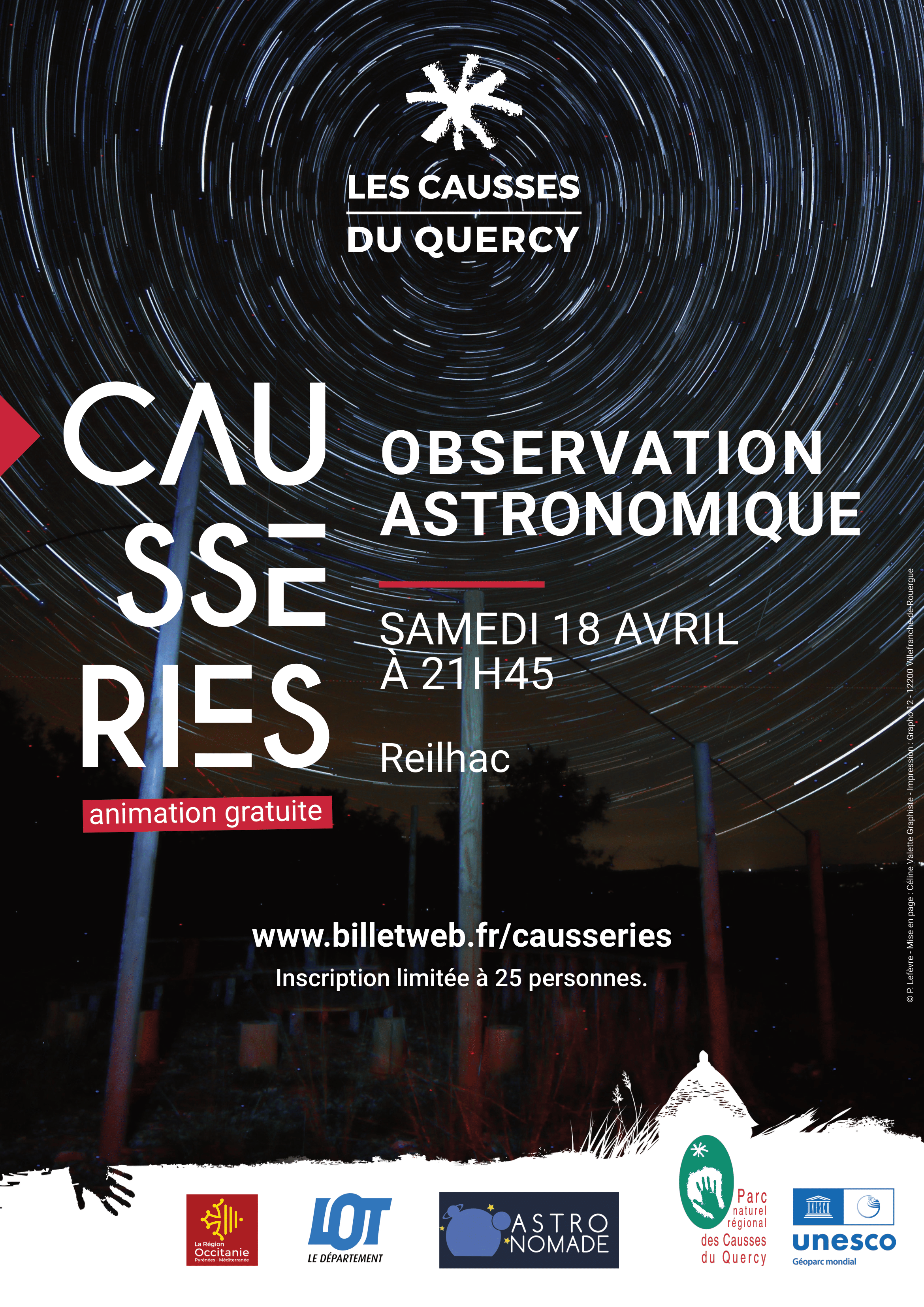 Figeac : Observation astronomique
