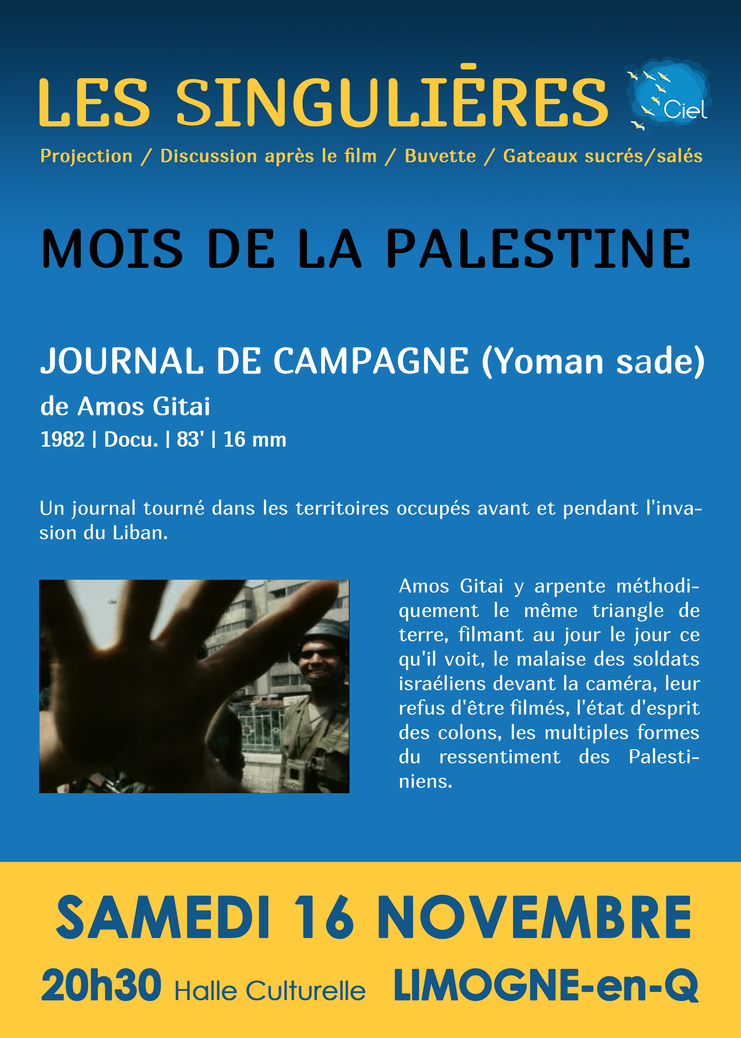 Figeac : Les Singulières - Mois de la Palestine : Journal de Campagne