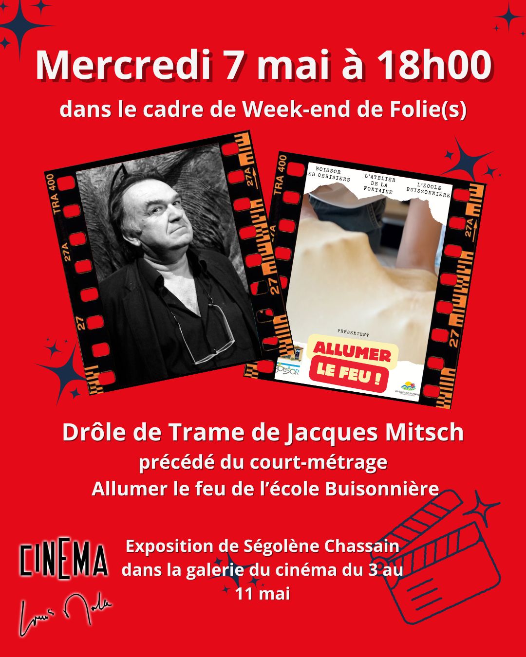 Figeac : Soirée sur le thème du handicap et exposition au cinéma Louis Malle