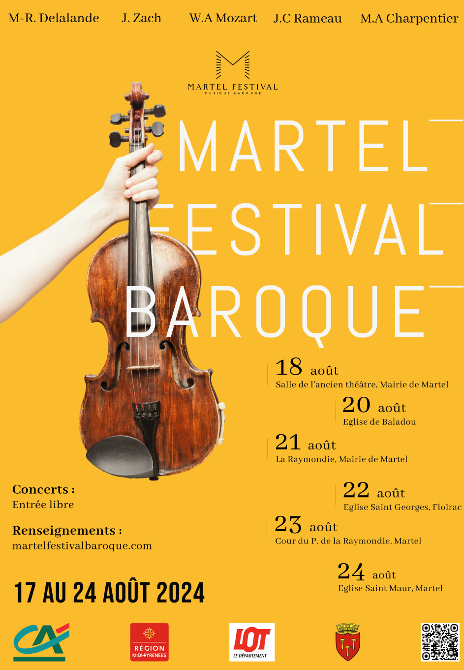 Figeac : Martel festival baroque : l'Odyssée baroque