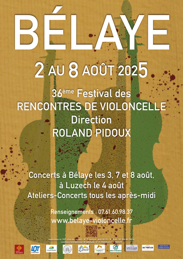 Figeac : Rencontres de Violoncelle de Bélaye : Repas-buffet