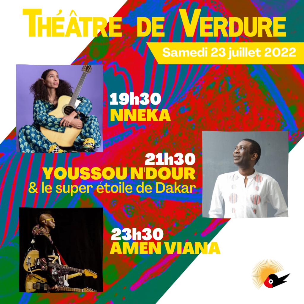 Figeac : Festival Africajarc : Nineka, Youssou Ndour, Amen Viana