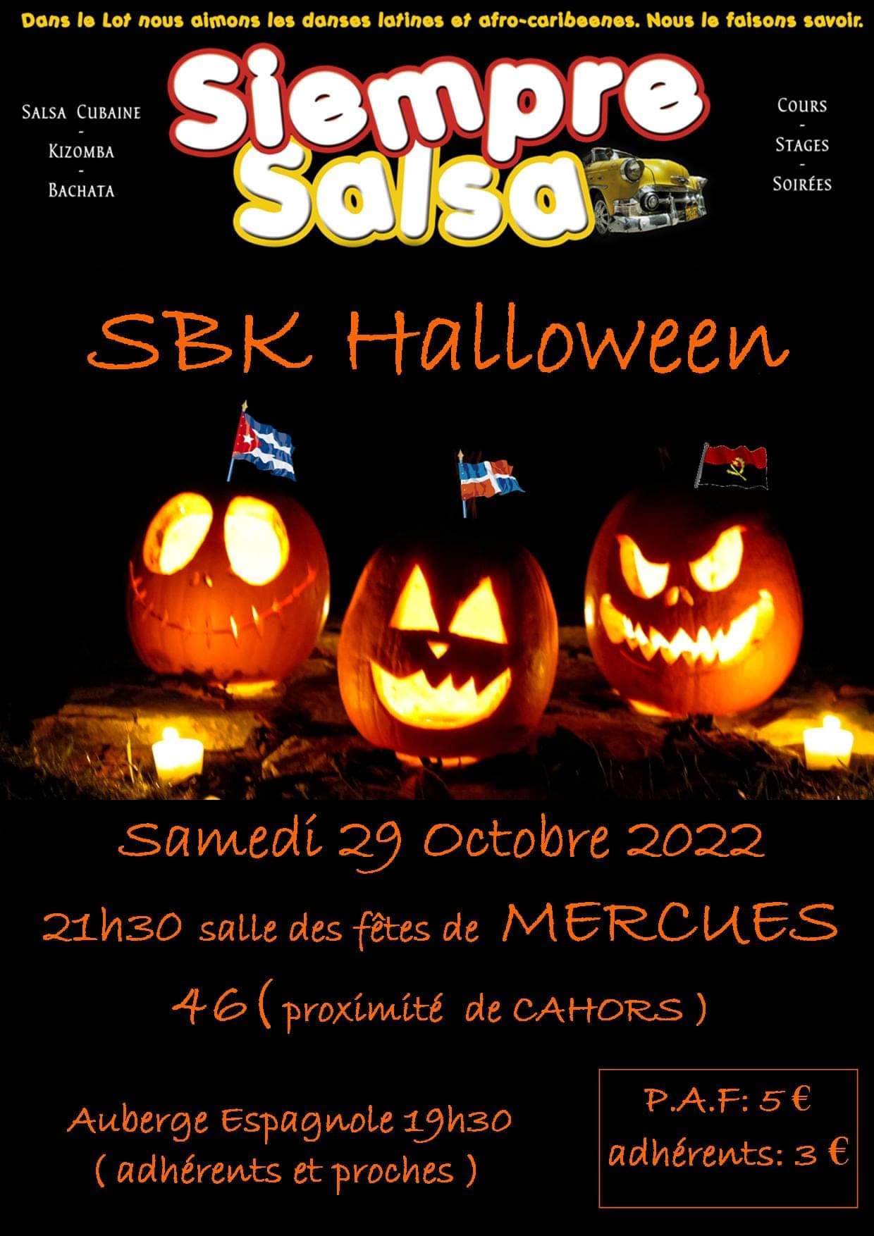Figeac : SBK Halloween Siempre Salsa