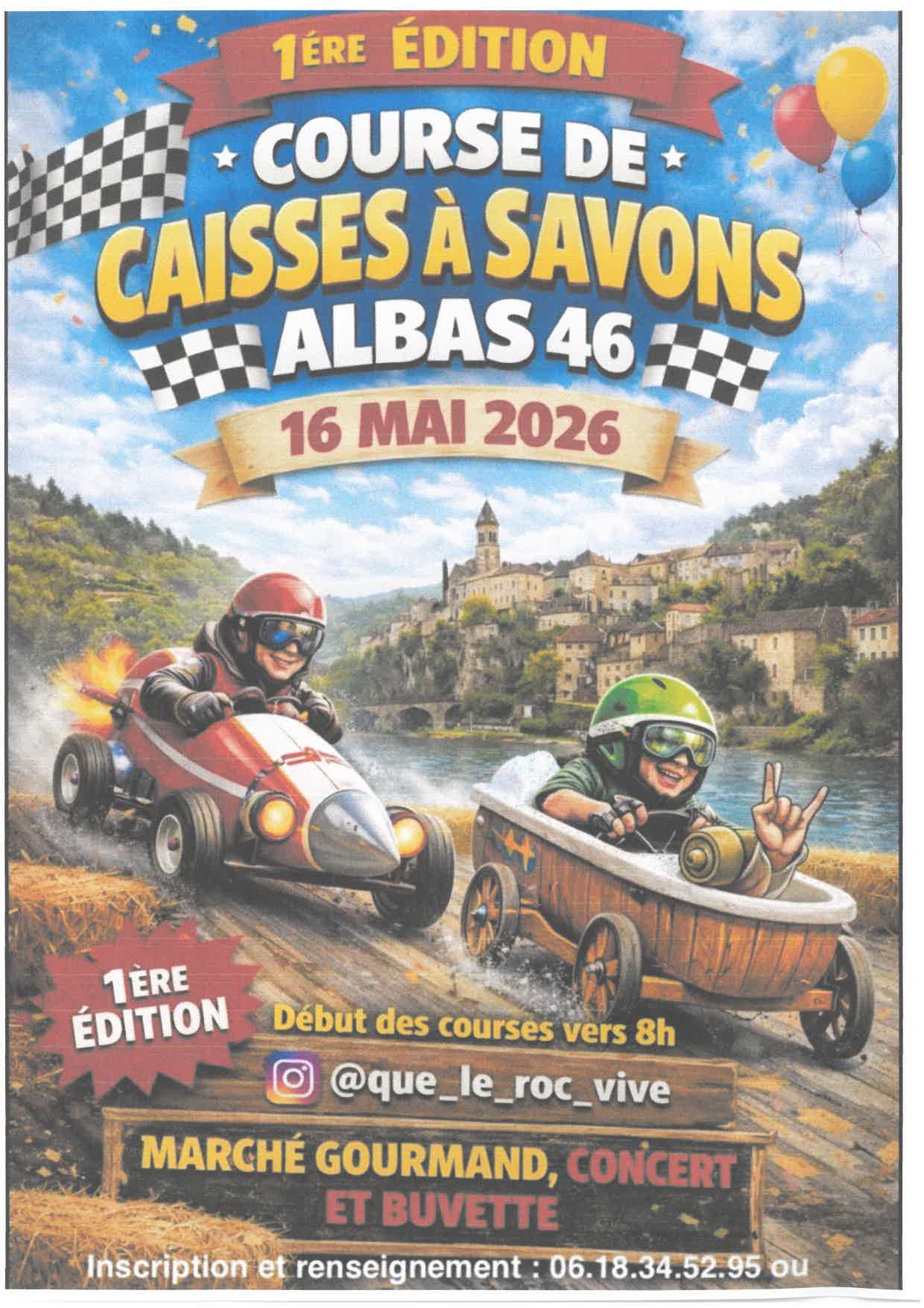 Figeac : Course de caisses à savon