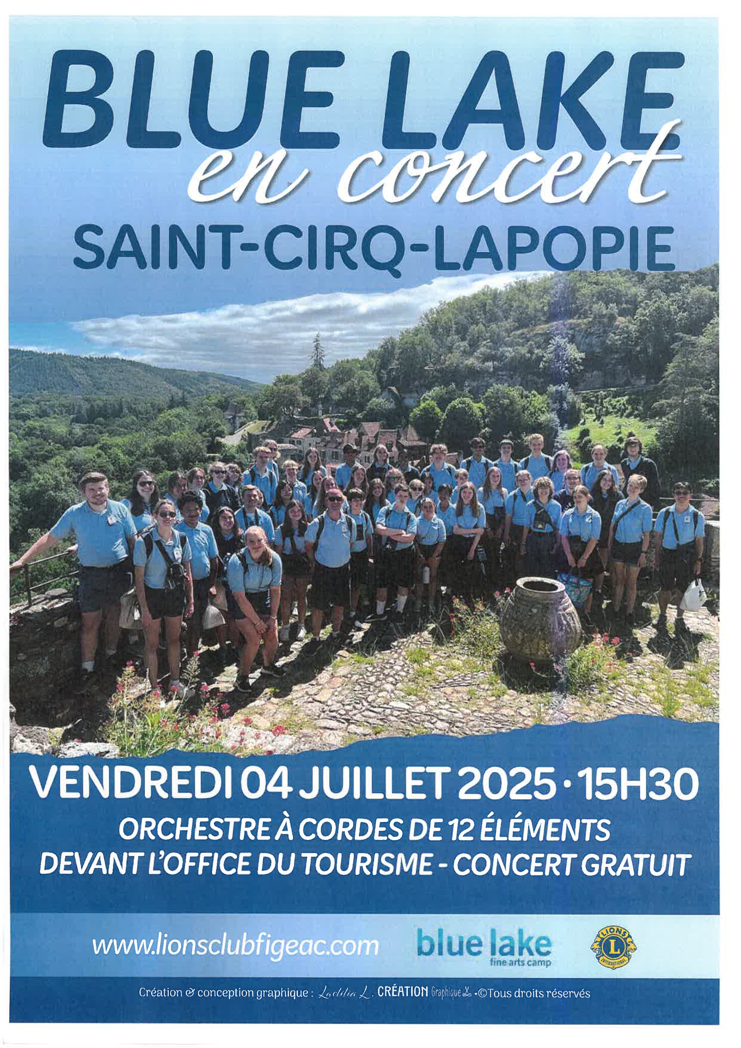 Figeac : Blue Lake en concert