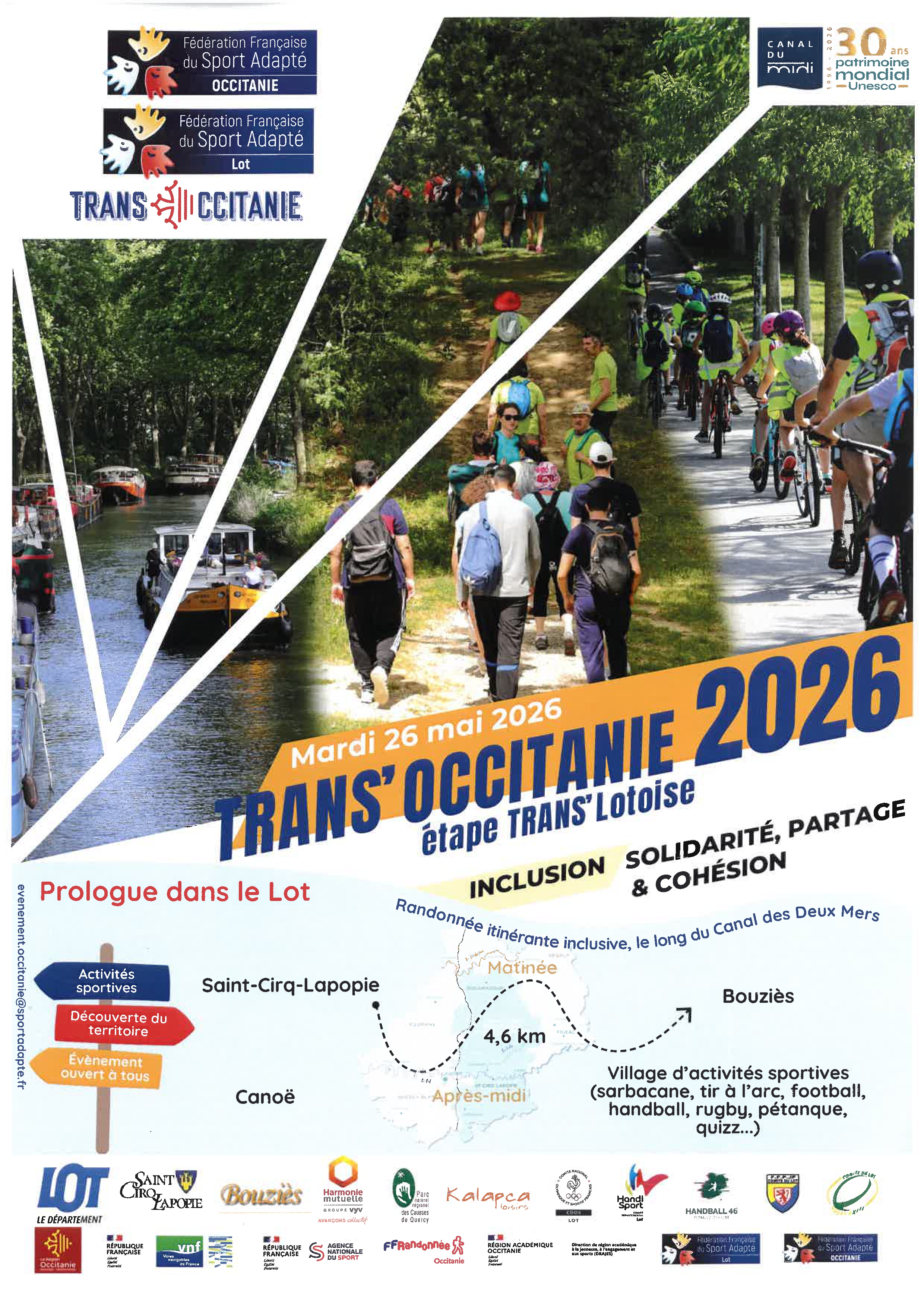 Figeac : Trans'Occitane, étape lotoise
