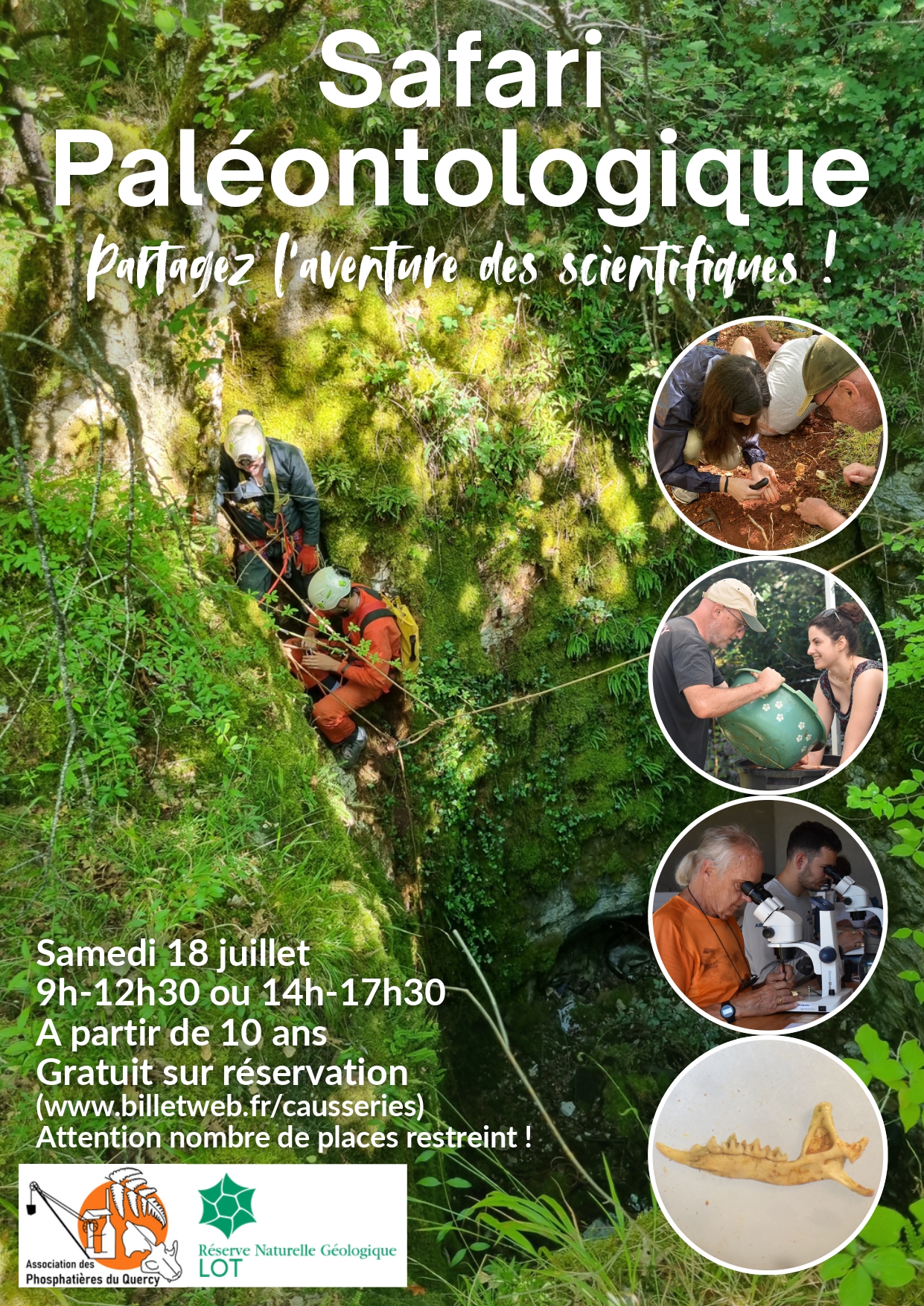 Figeac : Safari paléontologique