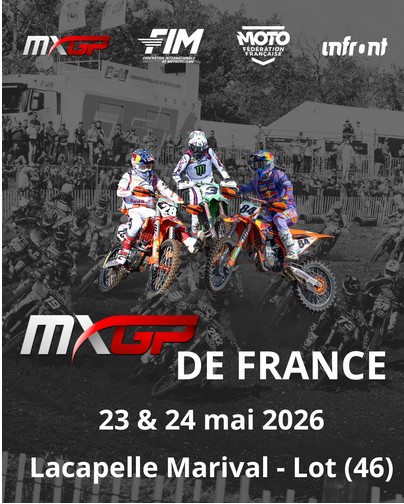 Figeac : MXGP - Grand Prix de France 2026 à Lacapelle-Marival