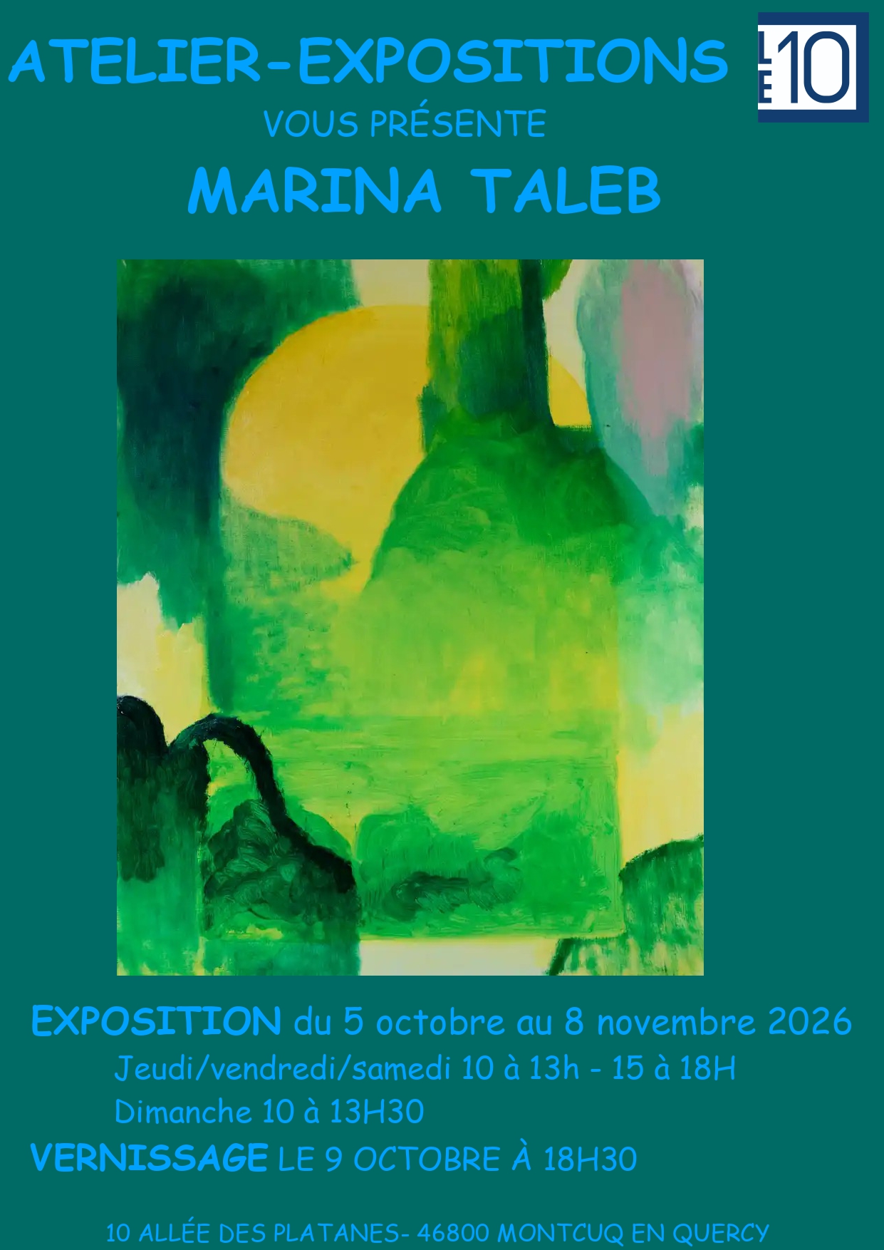Figeac : Exposition de Marina Taleb