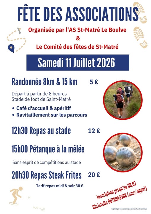 Figeac : Fête des associations à Saint-Matré