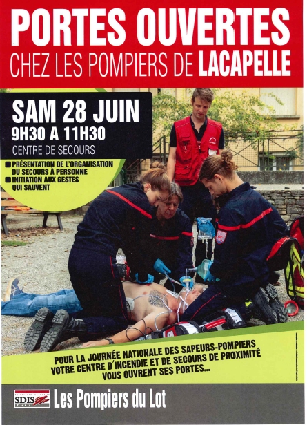 Figeac : Portes Ouvertes chez Les Pompiers à Lacapelle-Marival